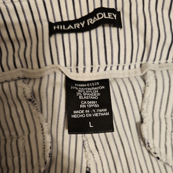 Striped Blue and White shorts - Picture 4 of 5